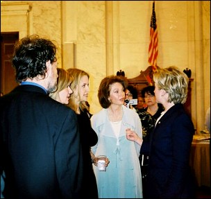 Meeting Hillary Clinton pic