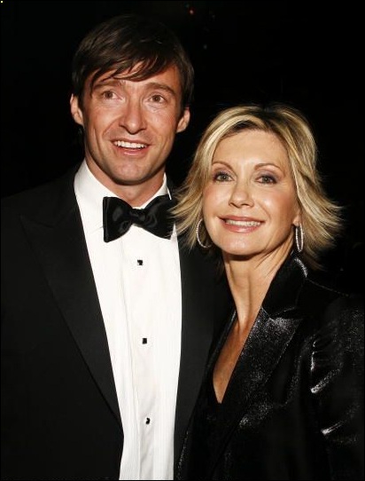 Olivia and Hugh Jackman photo