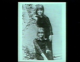 Olivia with Pat Farrar, singing partner in the 60s pic