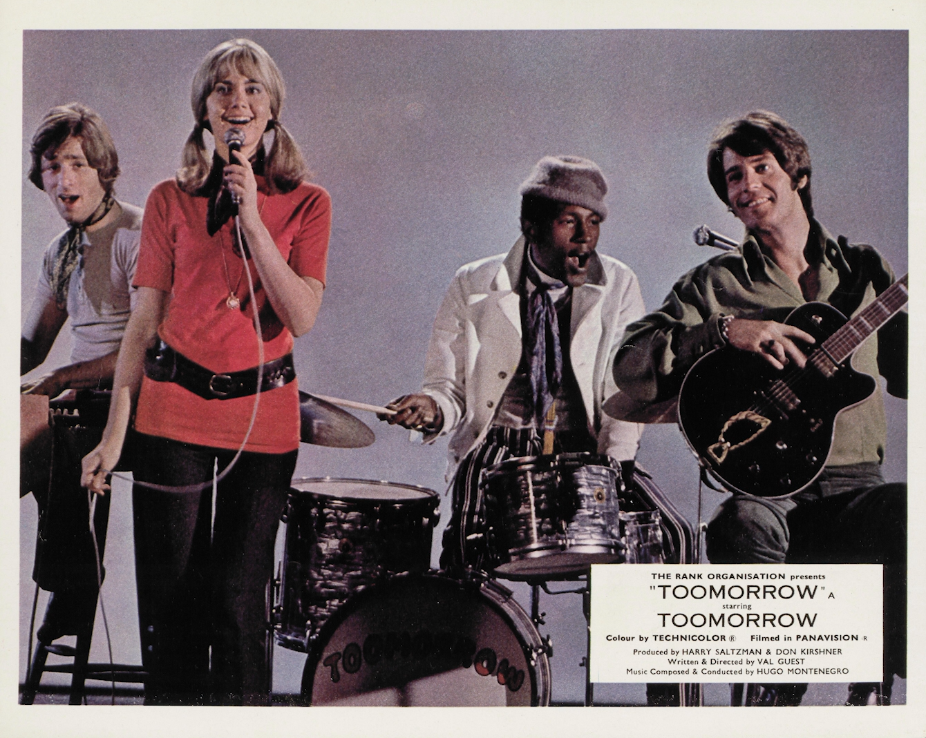 Toomorrow Blu-ray BFI release, movie lobby card, Olivia Newton-John