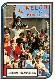 Grease trading card