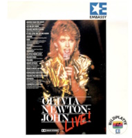 click to enlarge, Olivia Newton-John Live laserdisc from Germany