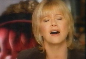 Olivia Newton-John with the Raybon Bros in 1997 Falling video
