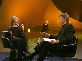 Olivia Newton-John interview on A Night With Olivia screenshot