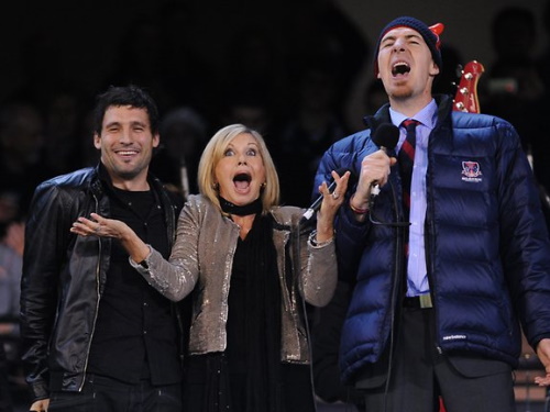 Olivia Newton-John Melbourne Cricket Ground 2011