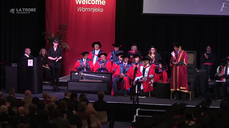 Olivia Newton-John receives Honorary Doctorate LaTrobe University 2018