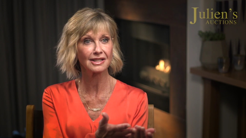Olivia Newton-John at Julien's Auctions Ireland 2019
