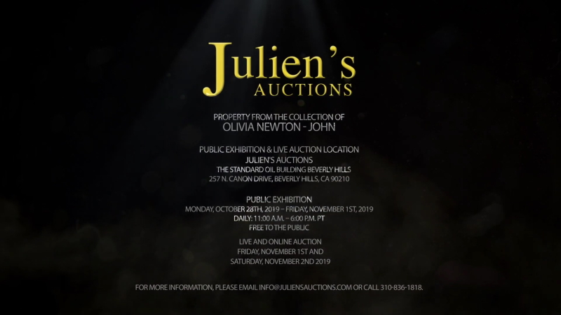 Olivia Newton-John at Julien's Auctions Ireland 2019 Olivia Newton-John at Julien's Auctions Ireland 2019