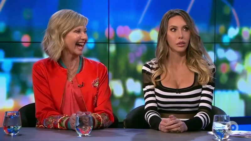 Olivia Newton-John and Chloe Lattanzi on The Project 2020