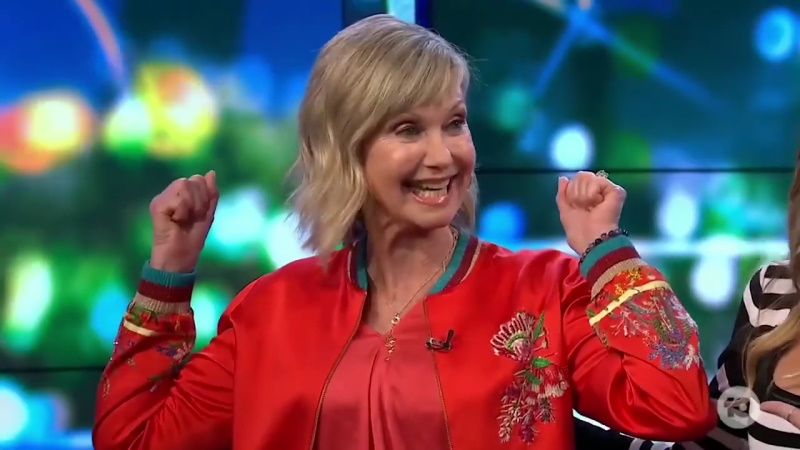 Olivia Newton-John and Chloe Lattanzi on The Project 2020