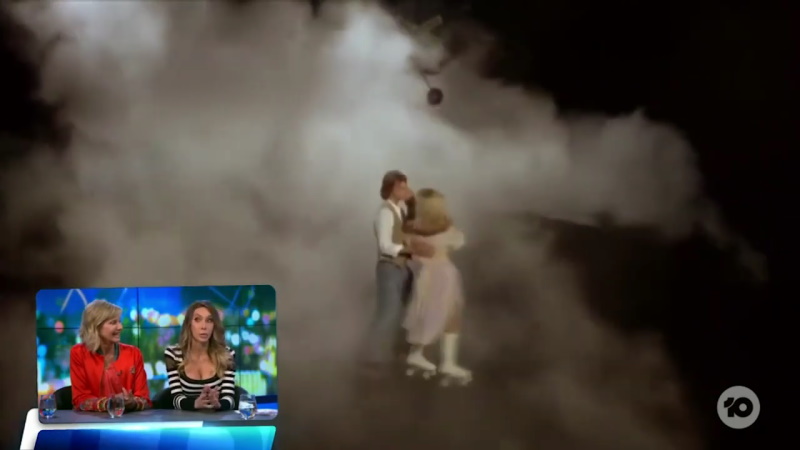 Olivia Newton-John and Chloe Lattanzi on The Project 2020