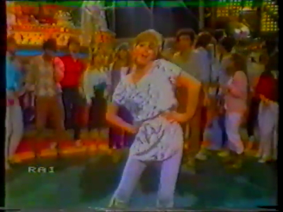 Olivia Newton-John on Happy Circus Italy 1981