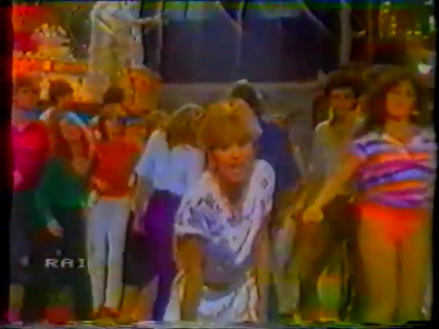 Olivia Newton-John on Happy Circus Italy 1981